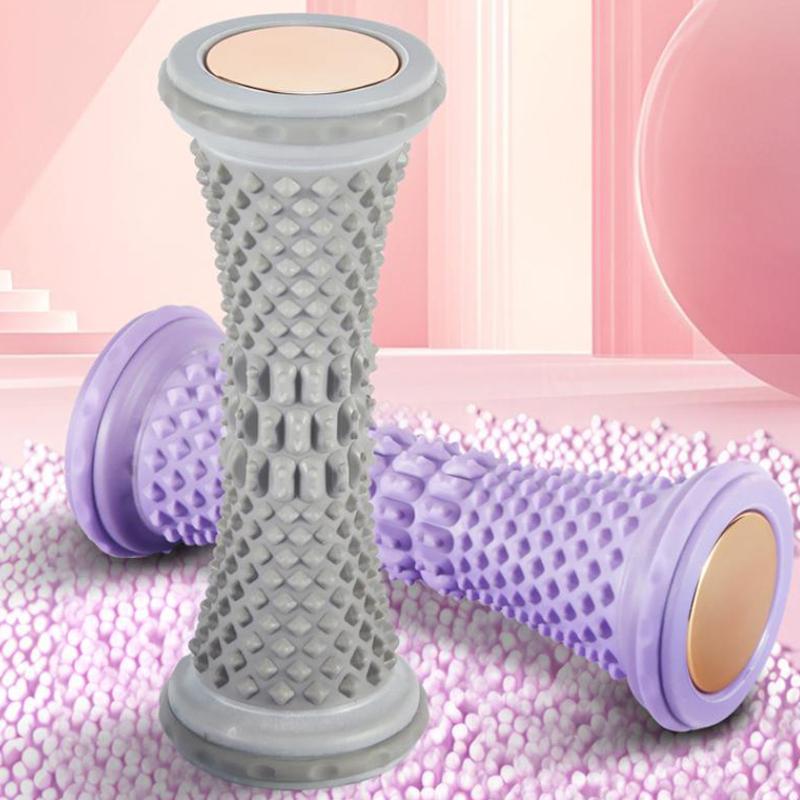 Foot Massager Massage Roller Yoga Massage Ball Plantar Fascia Roller Muscle Relaxation Care Plastic Manual Foot Massager Rollers