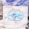 Winter Scenery Rainbow Light Tape: 6 Stylish Designs - Winter Overture Sticker Series