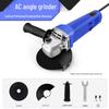 115mm High-Power Corded Angle Grinder: Lightweight Multi-purpose Tool for Cutting, Grinding, Rust Removal, and Polishing.