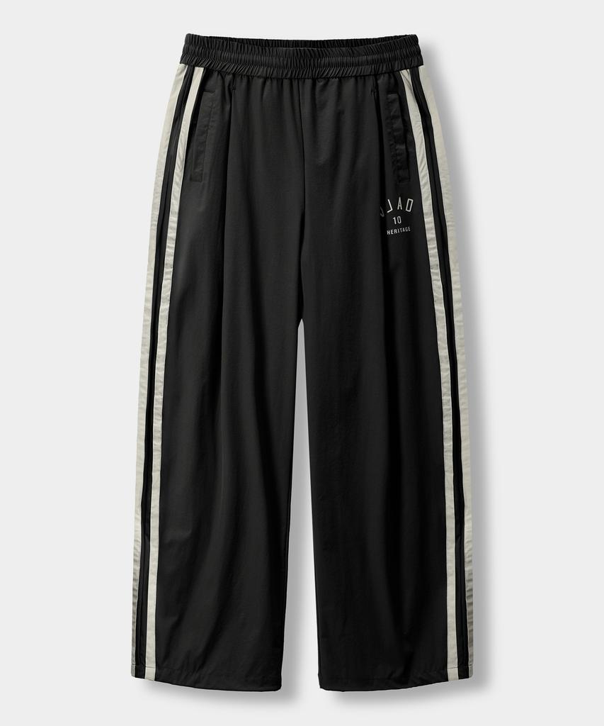 Dimiteulibeullaeg [Summer] Vlad One-Pleat Curved Track Pants_Ripstop 3 Colors