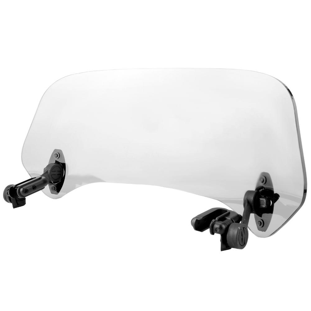 Universal Motorcycle Modified Windscreen Windshield Spoiler Air Deflector Transparent
