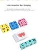 Wooden Puzzle: 26 English Letters Word Game for Kids - Early Childhood Educational Spelling Toy