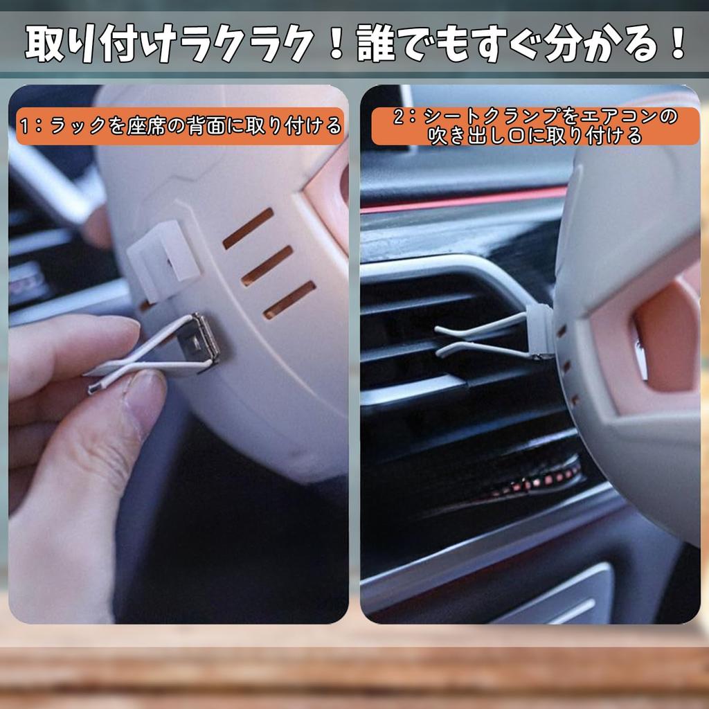 Plush Toy Child Seat Doll Car Seat Vent Clip Car Car Seat Toy Doll Stroller Decorative Desktop Ornament with Seatbelt Car and Desktop Use Lightweight