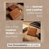 Handmade Buffalo Leather Butterfly Chair, Rustic Accent Seating