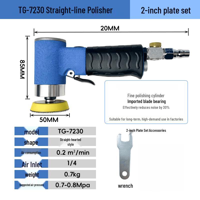 2-inch Mini Pneumatic Orbital Sander Polisher