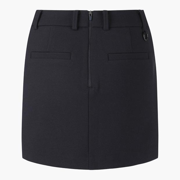 DESCENTE GOLF Women'S Semi H-Line Brushed Wrap Skirt