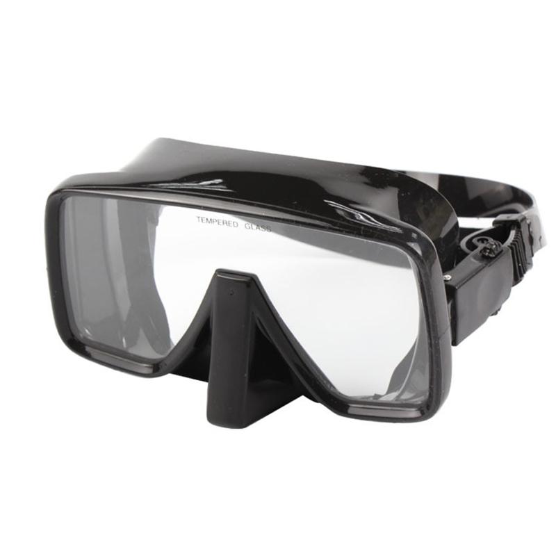 

Маска для снорклинга и дайвинга, Панорамная маска для дайвинга, Закаленные очки для плавания, Очки для снорклинга, Маска для дайвинга для сухого снорклинга чёрный