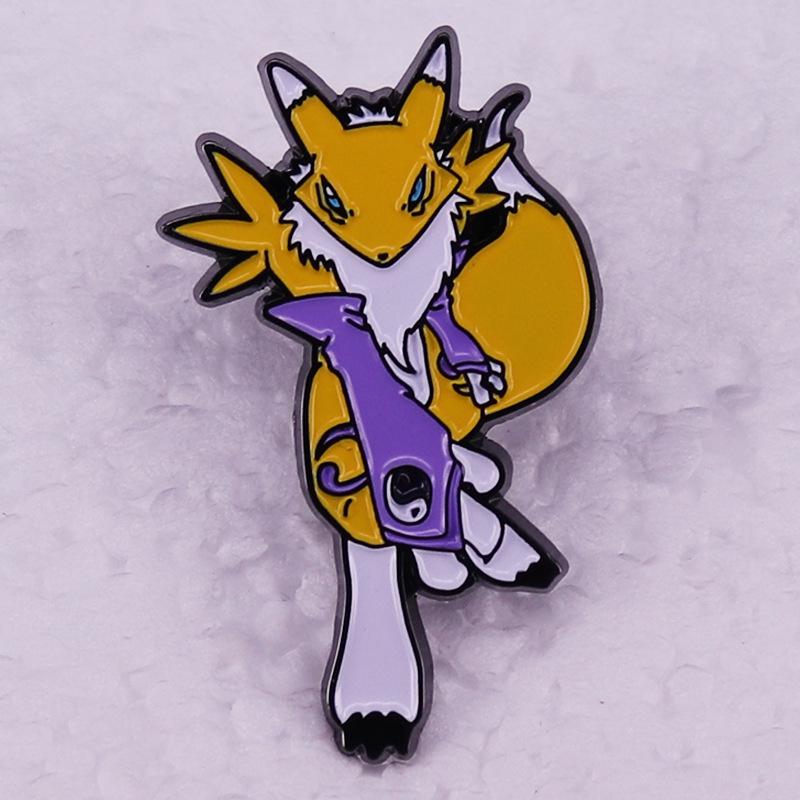Digimon Kyuubimon Youkojuumon Anime Brooch Badge