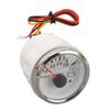52mm Voltmeter Gauge 18V?32V White Dial Face Silver Bezel Universal Electrical Pointer Voltage