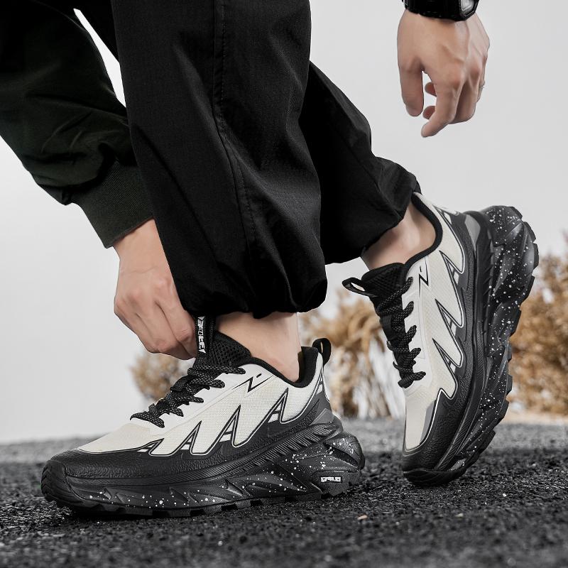 Mens Shoes Outdoor Non-slip Basketball Shoes Comfortable Lightweight Sneakers Man Leather Casual Shoes High Quality Tennis Shoes