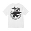 Grenzüberschreitende europäische und amerikanische Trendmarken, eine Vielzahl bedruckter Herren- und Damen-Kurzarm-T-Shirts, 220 Gramm lockere Streetwear-T-Shirts