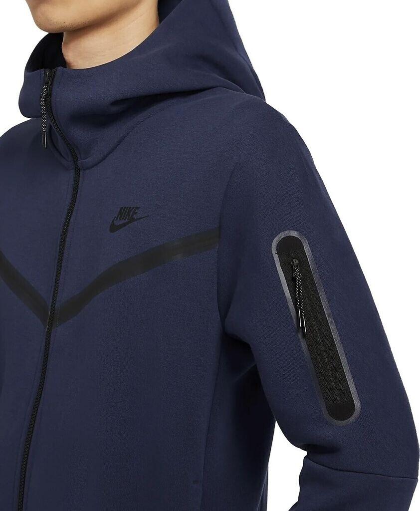 Куртка Nike Tech Fleece Windrunner Full Zip Hoodie (CU4489) midnight navy/black