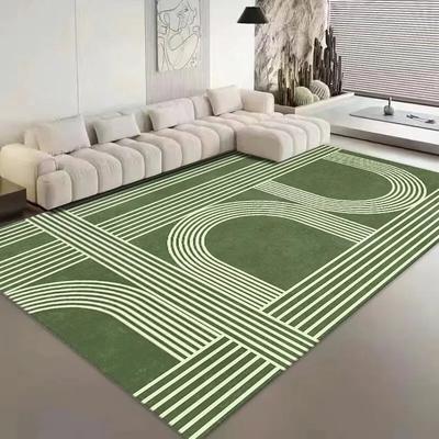 Tapete Geométrico Abstrato Moderno para Sala de Estar Quarto Macio Antiderrapante Mat para Sofá de Lounge Decoração de Grande Área Design Artístico