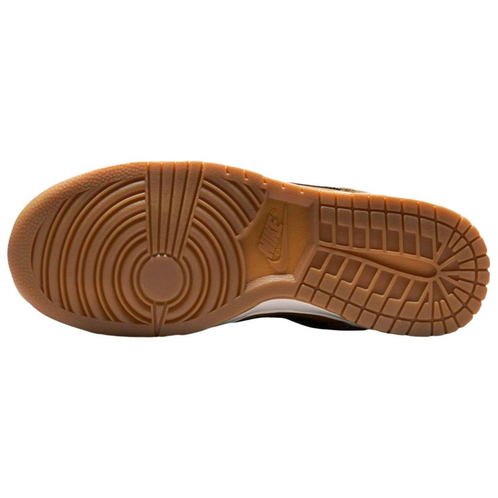 Nike Dunk Low Gum Pack - Ochre Unisex Sneakers Brown Black Olive-Flak IB6399-300