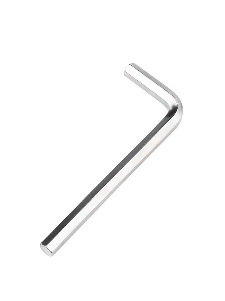 Nickel-Plated T-Handle Hex Key Tool, Metric/Imperial Sizes M0.9-14mm & 1/16-3/8"
