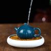 100ml Chinese Yixing Small Capacity Purple Clay Teapot Ball Hole Filter Handmade Xishi Tea Pot Zisha Kettle Teaware Tea Ceremony