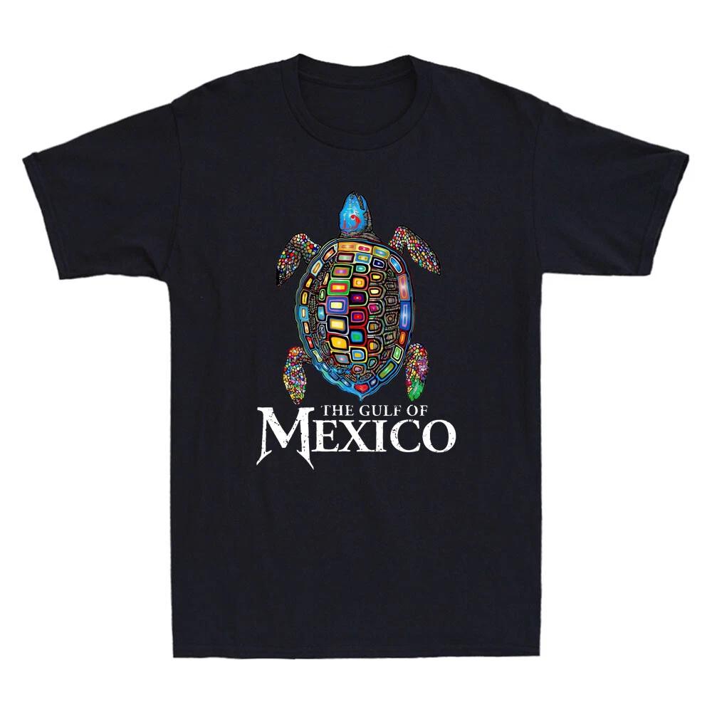 The Gulf of Mexico Shirt Sea Turtle Gulf Of Mexico Men s Short Sleeve T-Shirt 2XL