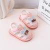 Baby Boy Girl Summer Sandals With Soft Sole And Magic Strap For Toddler Crawling