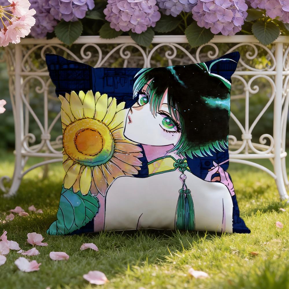Kowloon G-Generic animeRomance Cushion Cover Home & Car Dual-Scene Pillow Cover: Reversible for Premium Comfort