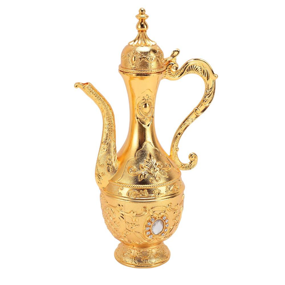 8pcs With Tray Turkish Tea Set 6 Cups Included Wine Glass Pot Set Coffee Pot Set Wedding Decor