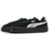 Puma Suede Series Laser Low-Top Sneakers Women Sneakers Black Silver 363649-01