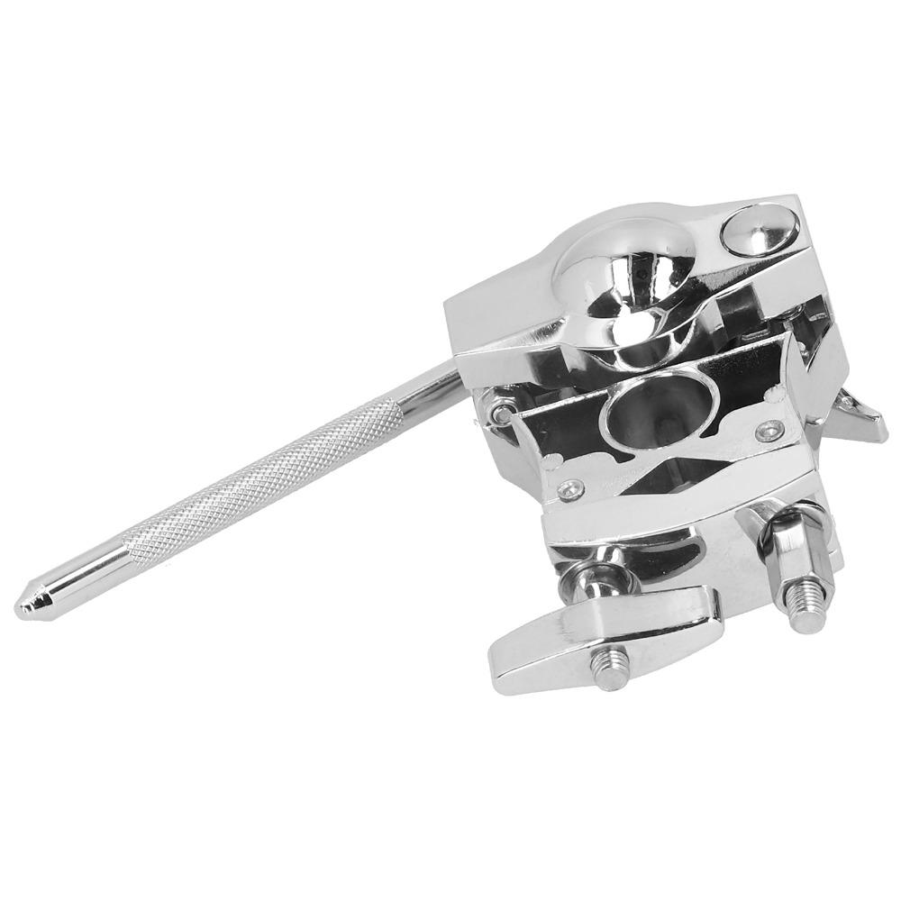 Silver Color Drum Mount Bracket Metal Drum Set Extension Clip Premium Tom Drum Rack Mount For Drum