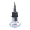 Crystal Metal Silicone Leakproof Reusable Wine Stopper Bottle Sealer Cork Plug