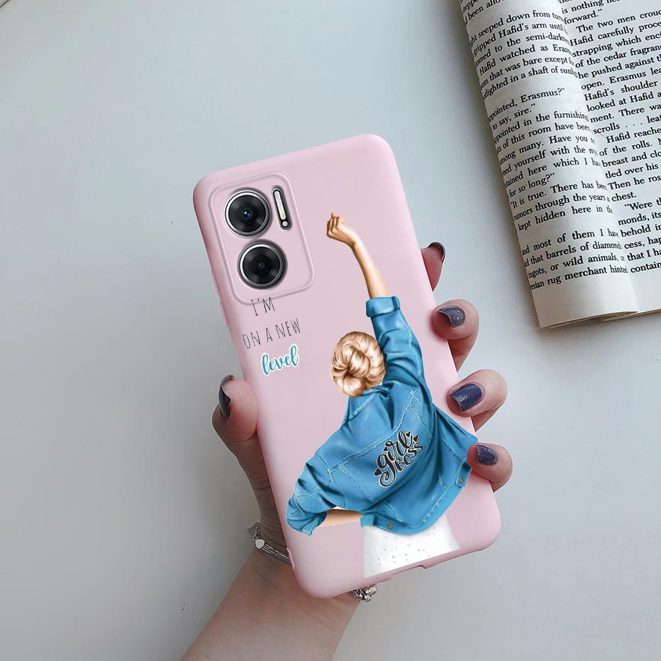 Für Xiaomi Redmi 10 11 Prime Plus 5G Hülle 2022 Mode Liebesherz Rückseitige Schutzhülle Für Xiaomi Redmi Note 11E Note11E Fundas