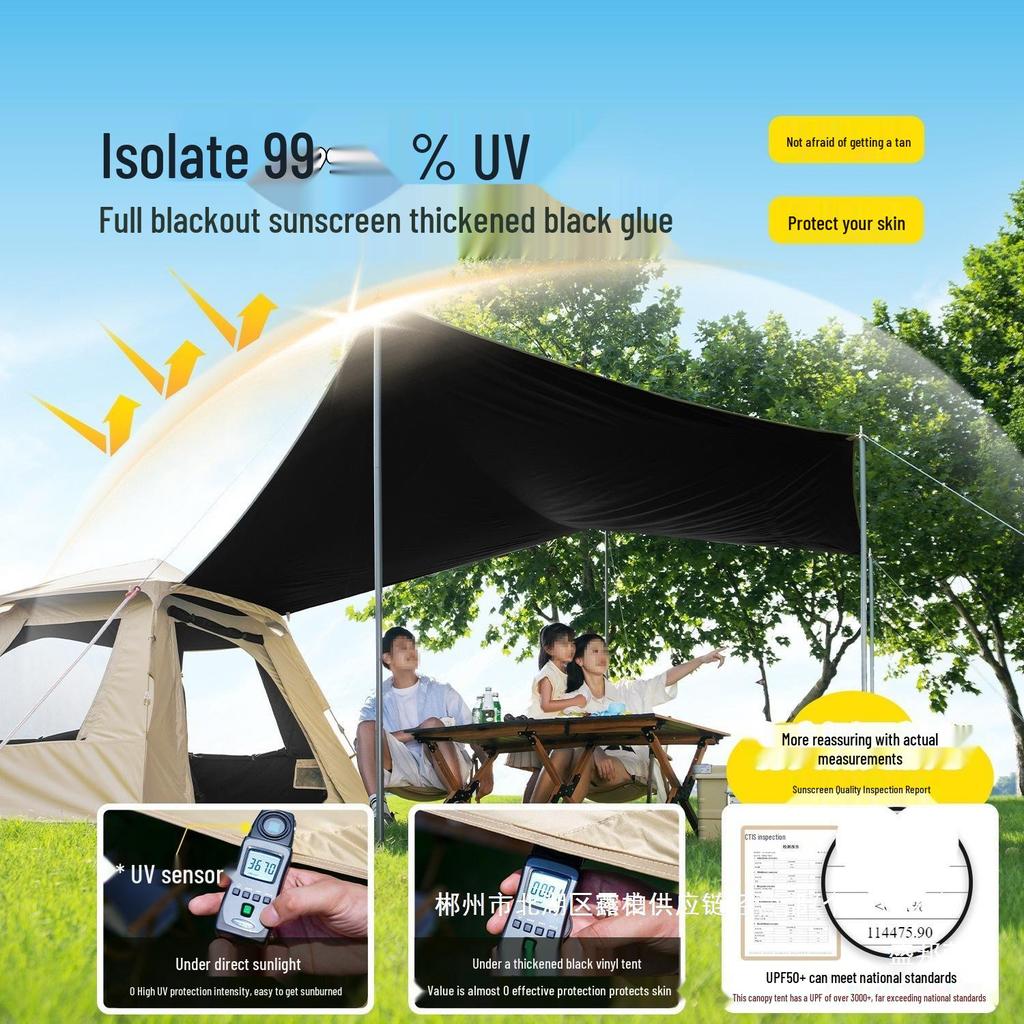 Two-in-One Automatic Folding Outdoor Camping Tent & Canopy