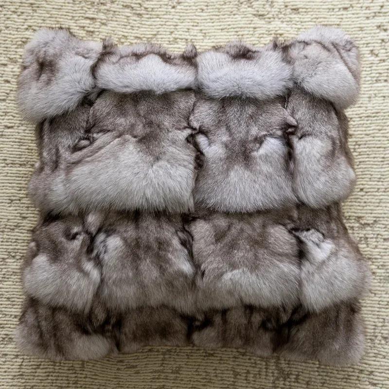 Light Luxury Sofa Pillow Cover New Chinese Modern Minimalist Model Room Decoration Pillow Backrest Headboard Cushion Cover