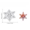 Hexagonal Snowflake Resin Molds for Festive Home Decor & Crafting Projects – Clear Molds