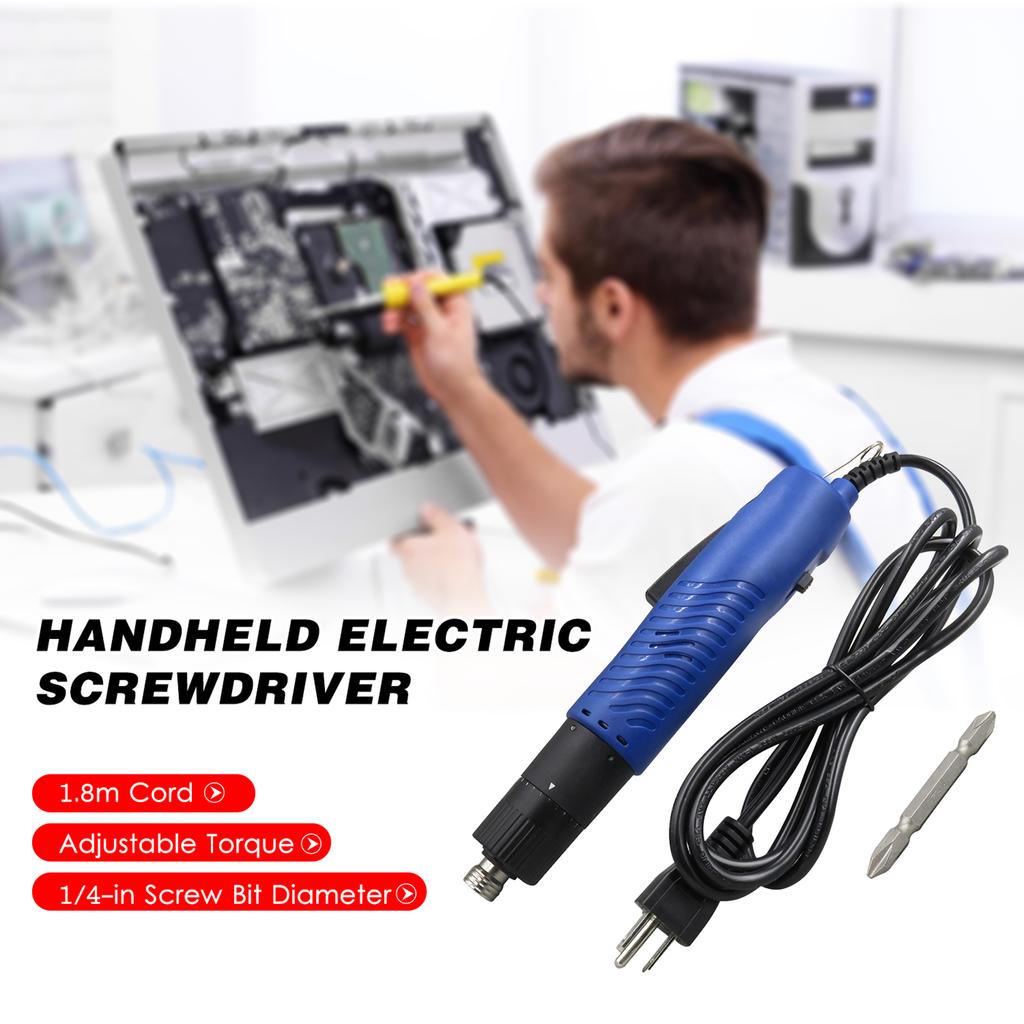 Electric Screwdriver Handheld Corded Electric Screw Driver   Torsion 1Celsius4-in Screw Bit Diameter Repair Tool