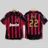 0607AC Milan retro jersey Cacanesta Maldini Inzaghi Pirlo long short-sleeved football jersey