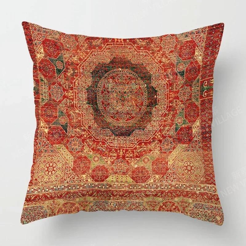 Home Decor Exotic Patterned Decorative Cushion Covers Pattern Cushion Cover Suitable for Sofa Bedroom Car Pillow Cover