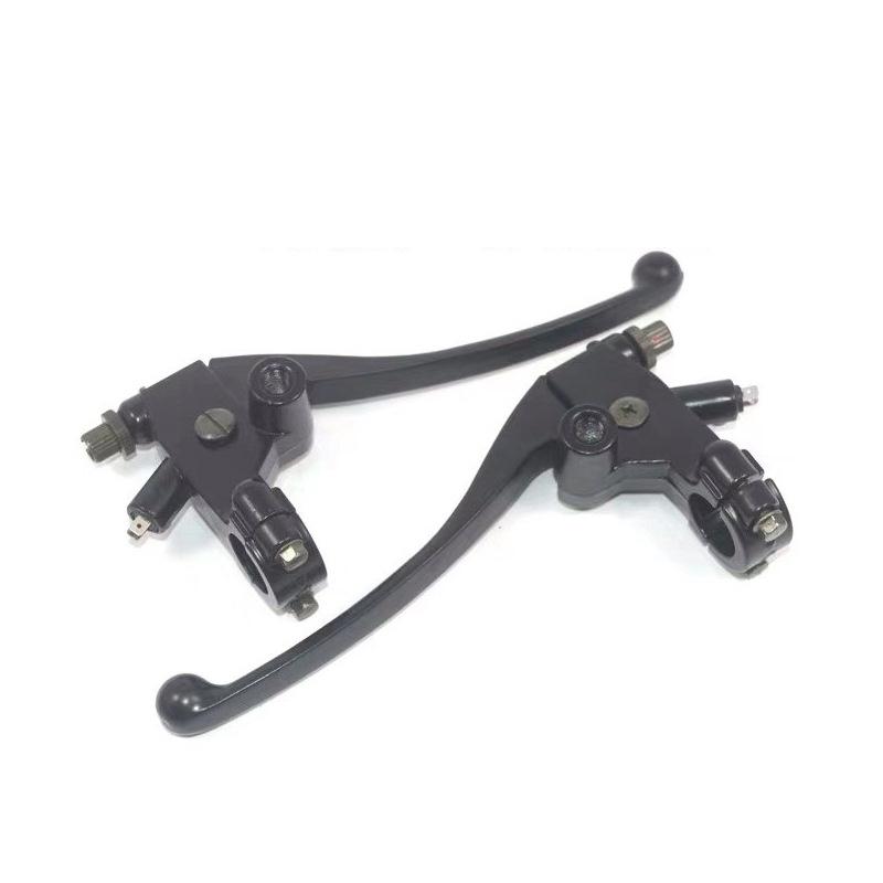 Motorcycle Brake Clutch Handle Lever Assy For Honda CG125 150 200 Aluminum Alloy FXD Motorbike Left Right Levers Wuyang WY125