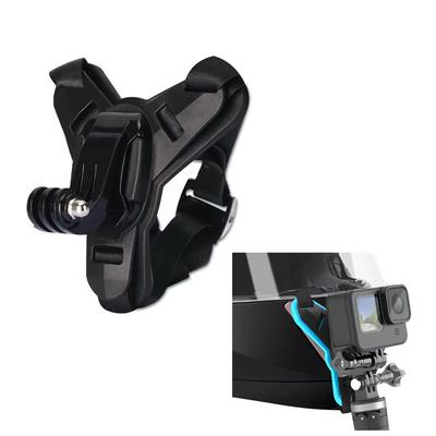 Motorcycle Helmet Chin Mount for GoPro Hero 12 11 10 9 8 7 6 Action Sports Camera Holder Motorcycle Stander GOPRO Accessory