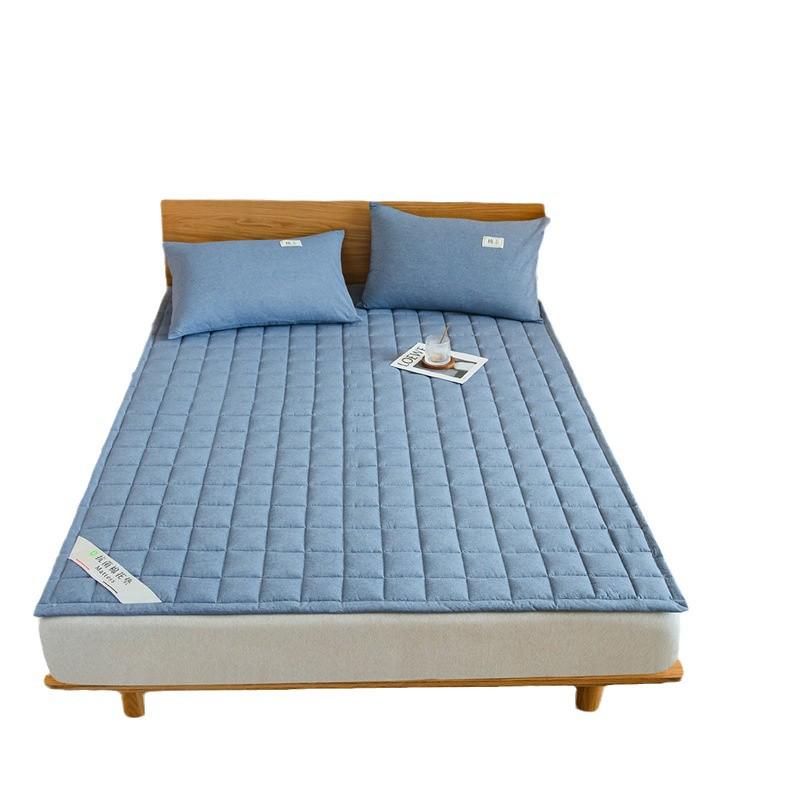 Silk Enjoy PCM Temperature-Controlled Double-Sided Mattress Topper, Machine Washable, 4 Seasons Use, Student Dorm Pad.