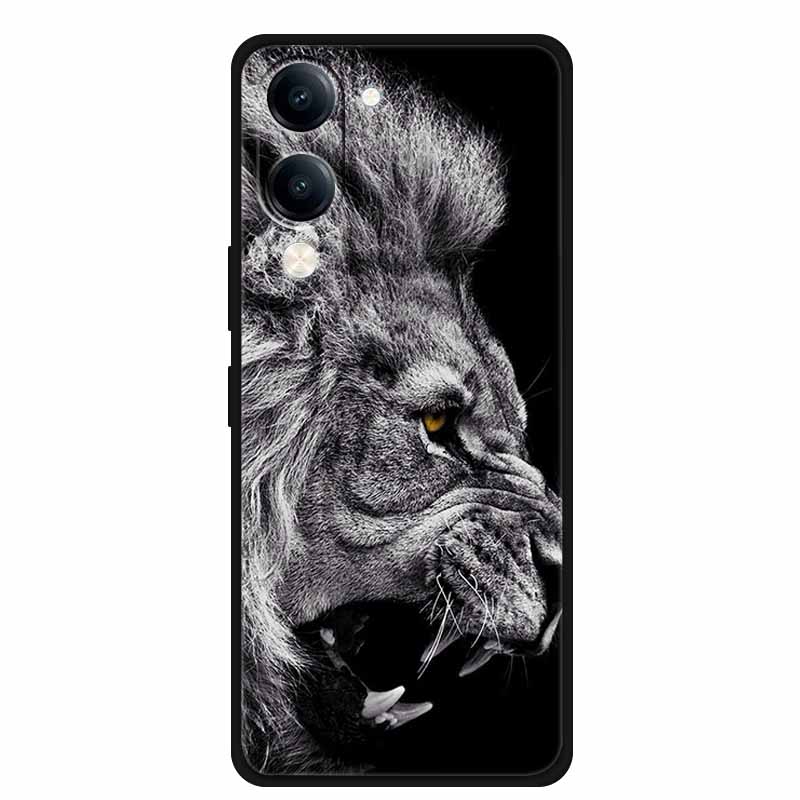Case For Vivo Y04 Y04S Y37C 4G Soft Silicone TPU Protector Shell Cartoon Lovely Gift Anime Phone Cover Capa Y 04 04S 37C Bumper