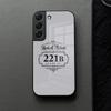 221b-SherlockS-H-Holmes-TV Phone Case Glass For Samsung Galaxy S21 S25 S22 S20 S24 S23 Ultra Fe Plus A16 A34 A54 A24 Coque