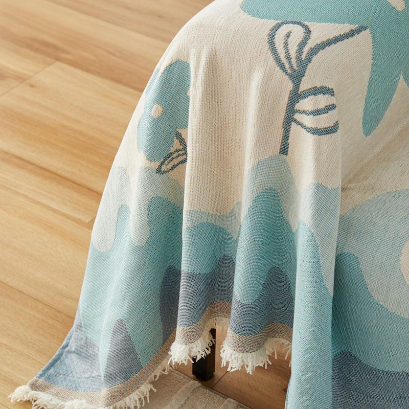 Nordic Chenille Sofa Cover 1 /2 /3 /4 /5 Seater Anti Cat Scratch Reversible Sofa Towel Throw Blanket Couch Furniture Slipcovers