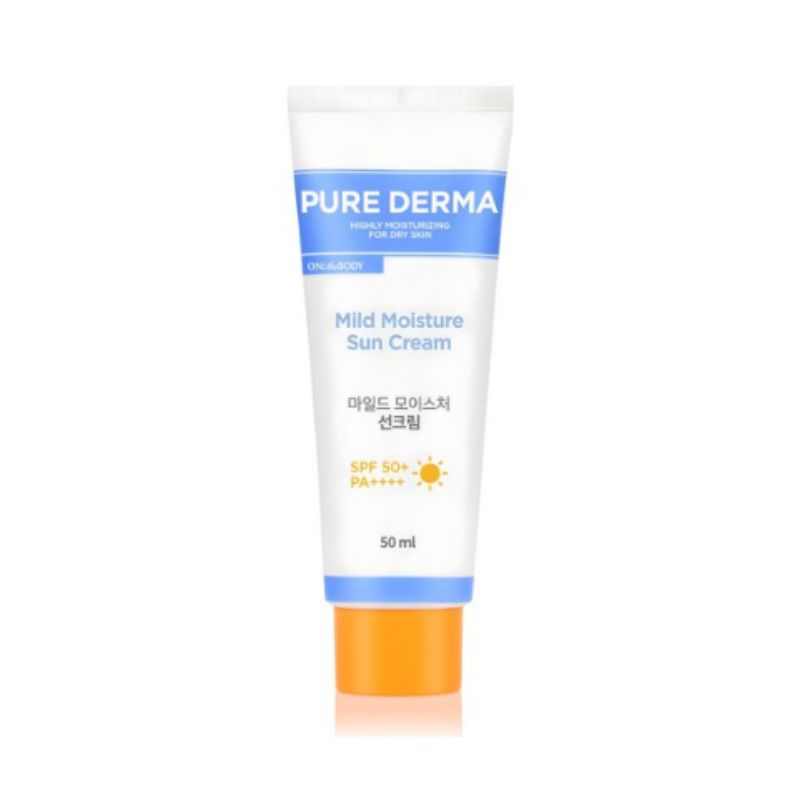 On The Body Pure Derma Mild Moisture Sun Cream SPF50+ PA++++ 50ml
