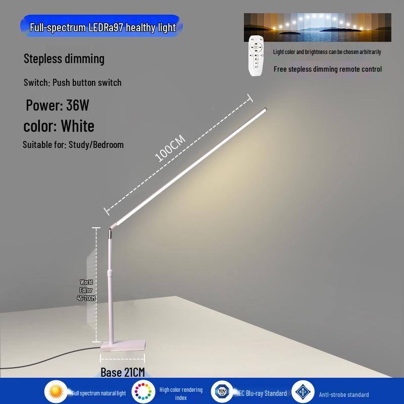 Smart LED Desk Lamp for Kids - Eye Protection, Student Reading & Writing Light