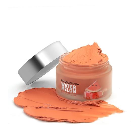 

FACESCANADA Маска для лица Watermelon Fresh Glowy Clay, 50 г | Экстракт арбуза и бентонитовая глина | Глубокое очищение пор | Мягкая, гладкая и увлажненная кожа