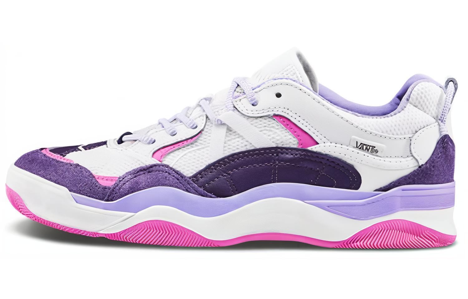 Vans Varix Wc Ретро Низкие Скейт-Кеды Унисекс Фиолетовый Розовый Белый VN0A3WLNT45 35