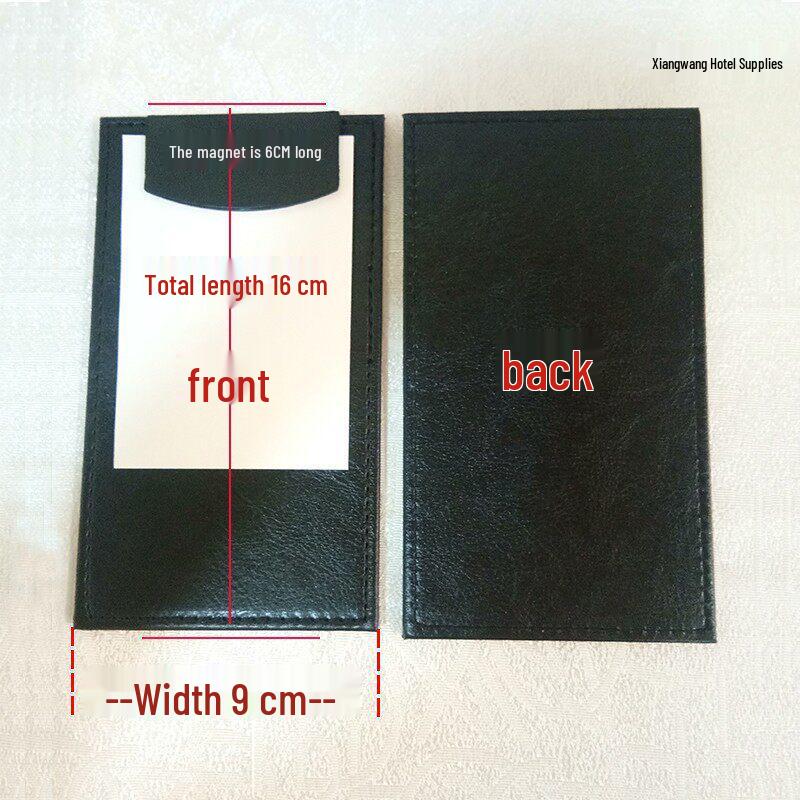 

Leather Magnetic A6 Clipboard for Sticky Notes and Receipts