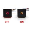1PC Car LED DRL Light Packing Radar Power On Off Camera Music Switch Push Button For VW Golf 6 MK6 Jetta Scirocco Accessories