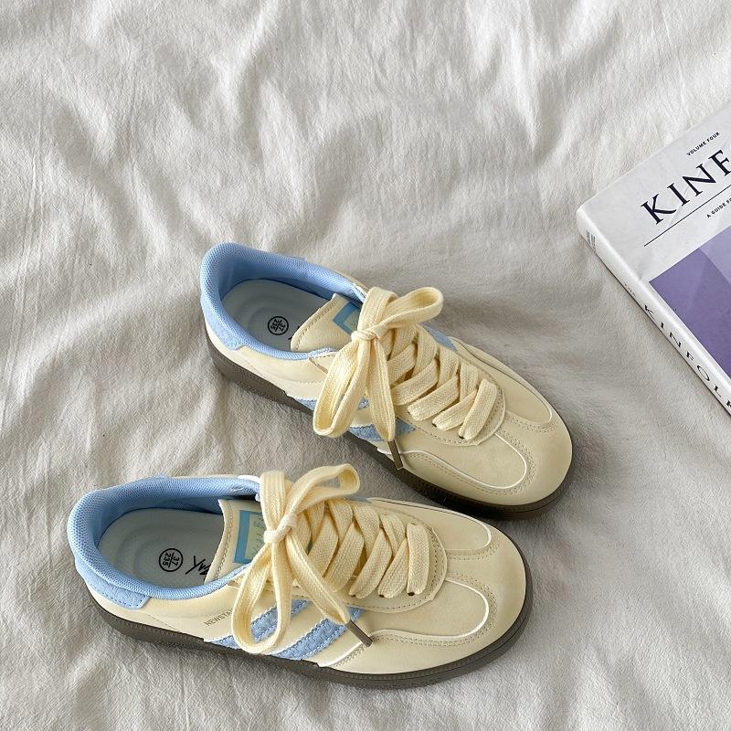 

Женские весенние универсальные женские туфли на плоской подошве, повседневные спортивные туфли для скейтборда 39