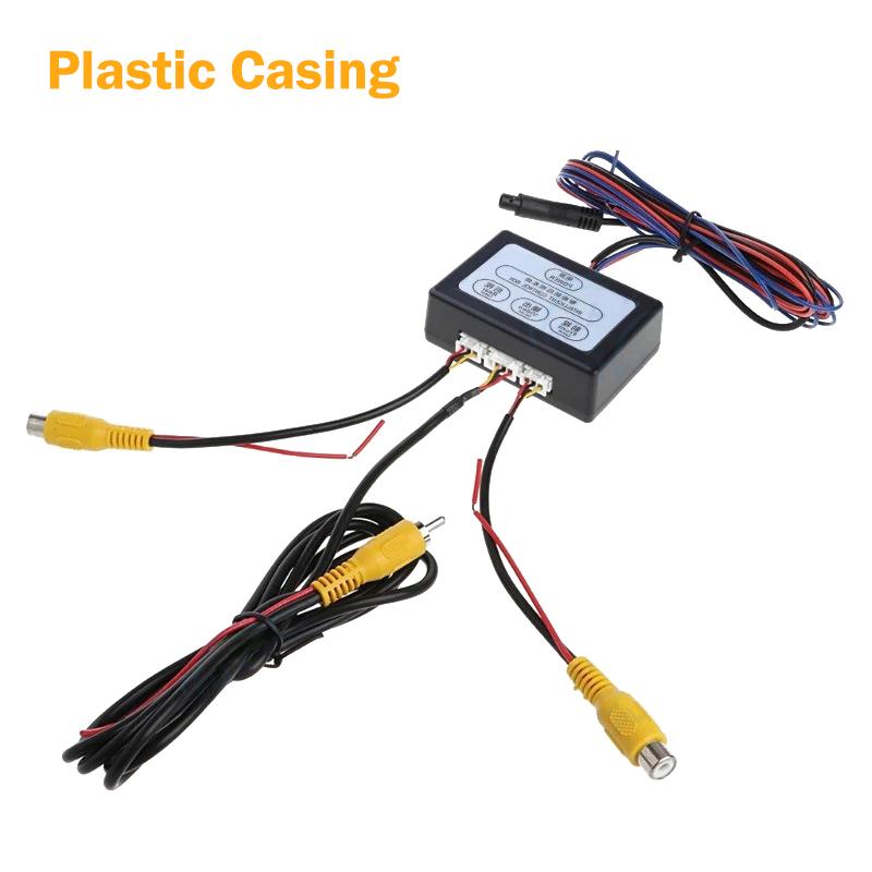 Two Way Control Box for Car Parking Camera Reversing System Front Converter Waterproof HD for Vehicle Parking Safety