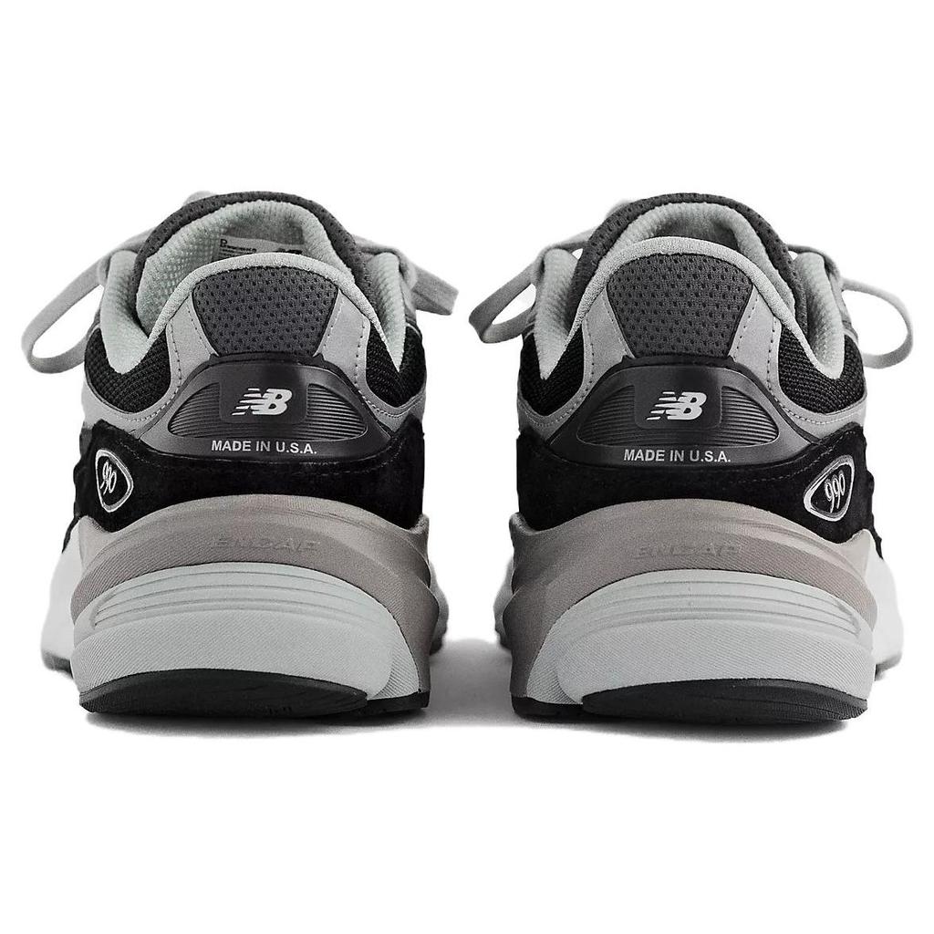 New Balance  990v6 Made in USA Black Silver Women Sneakers W990BK6