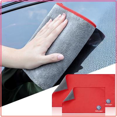 1 szt. Ręcznik do mycia wnętrza samochodu Ściereczka z mikrofibry do czyszczenia do Volkswagen Jetta MK5 MK6 Golf-4 5 6 7 Passat 3B7 601 171 B5 B6 B7 T4 T5